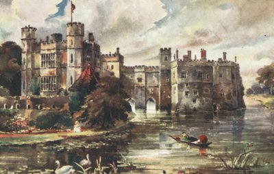 Leeds Castle by English School